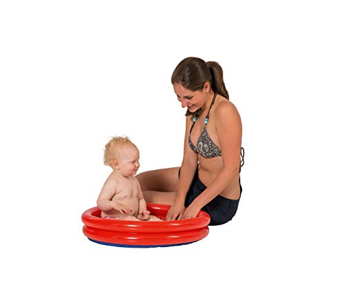 Smart-Planet Planschbecken Classic - 2-Ring Pool aufblasbar - 60 x 15 cm - Kinderpool - Babypool -...